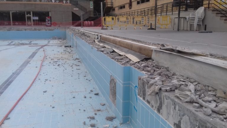 Rehabilitación de piscinas en Madrid